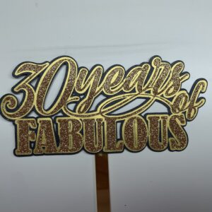 Torditopper "30 years of FABULOUS"